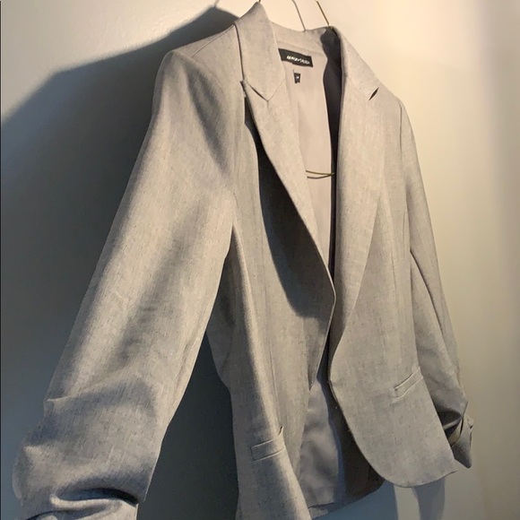 amanda + chelsea signature blazer - grey size 6 - Picture 5 of 7